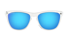 Load image into Gallery viewer, OAKLEY Frogskins Sunglasses - Crystal Clear Frame - Prizm Sapphire Lens

