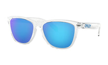 Load image into Gallery viewer, OAKLEY Frogskins Sunglasses - Crystal Clear - Prizm Sapphire Lens
