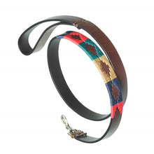 Load image into Gallery viewer, Pampeano Leather Dog Lead - Navidad
