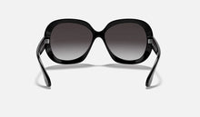 Load image into Gallery viewer, RAY-BAN Sunglasses Jackie Ohh II - Black Frame - Grey Gradient Lens
