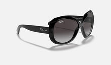Load image into Gallery viewer, RAY-BAN Sunglasses Jackie Ohh II - Black Frame - Grey Gradient Lens
