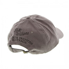 Load image into Gallery viewer, RM-Williams-Longhorn-Logo-Cap-Silt-Grey-Back
