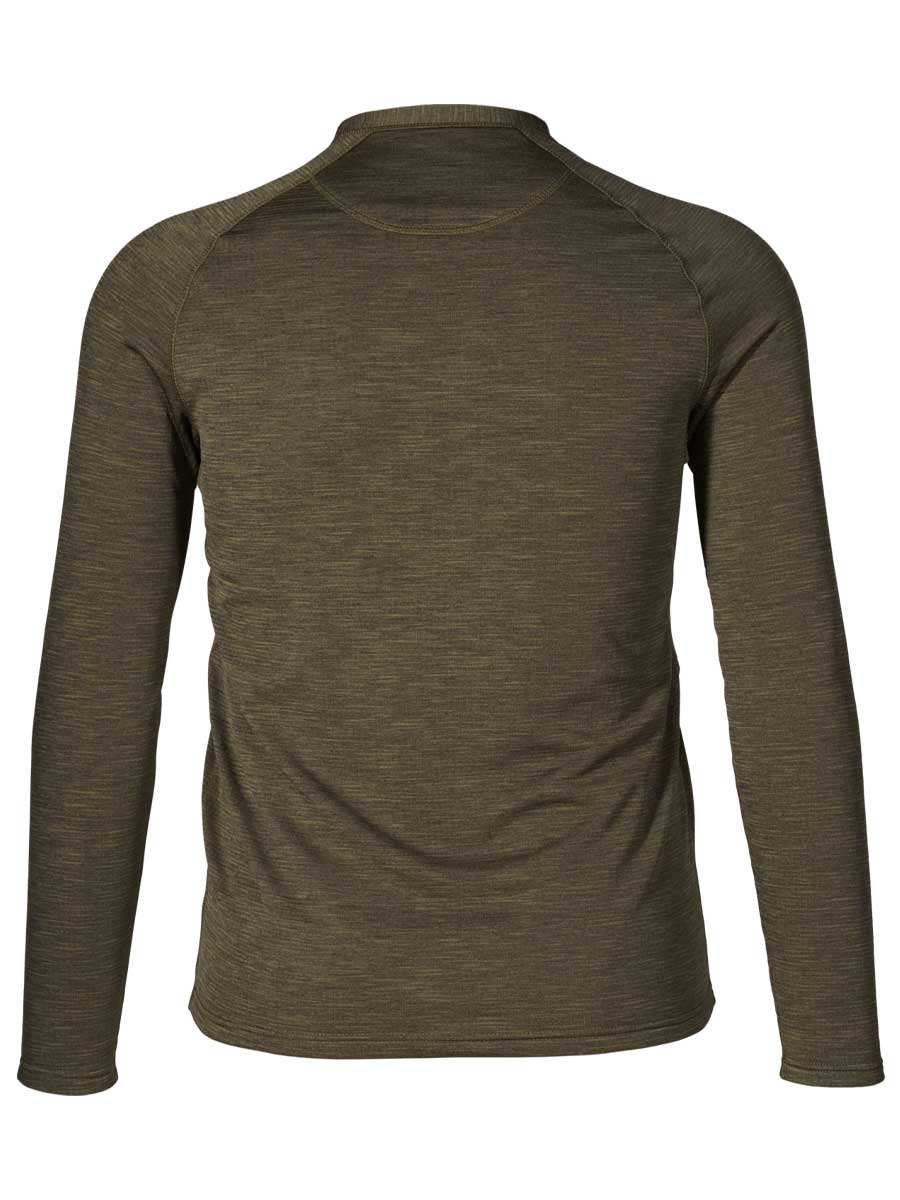 SEELAND T-Shirts - Mens Active Long Sleeve - Pine Green