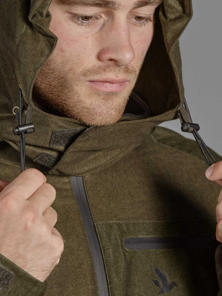 50% OFF SEELAND Avail Jacket - Mens - Pine Green Melange - Size: UK: 44" Chest (EU: 54) Seeland