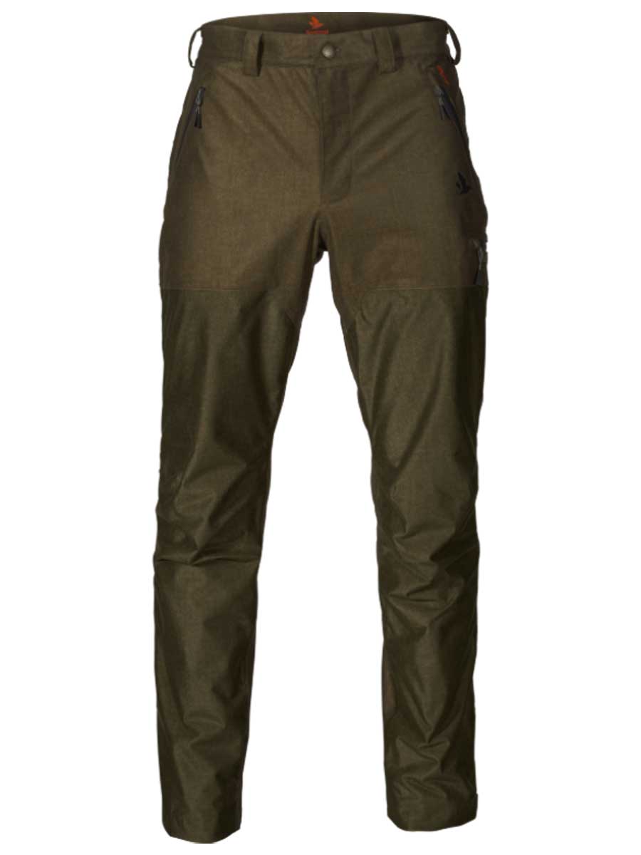 SEELAND Avail Trousers - Men's - Pine Green Melange
