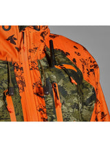 SEELAND Vantage Jacket – Mens - InVis Green / InVis Orange Blaze Seeland