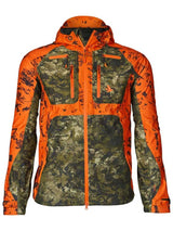 SEELAND Vantage Jacket – Mens - InVis Green / InVis Orange Blaze Seeland