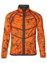Load image into Gallery viewer, SEELAND Vantage Reversible Fleece - Mens - Pine Green / InVis Orange Blaze
