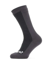 Load image into Gallery viewer, SEALSKINZ Socks - Waterproof Cold Weather Mid Length Sock - Black
