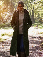Load image into Gallery viewer, ALAN PAINE Fernley Ladies Waterproof Long Coat - Woodland

