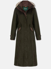 Load image into Gallery viewer, ALAN PAINE Coat - Ladies Fernley Waterproof Long - Woodland
