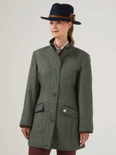 Load image into Gallery viewer, ALAN PAINE Combrook Field Coat - Ladies Tweed - Spruce
