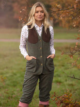 Load image into Gallery viewer, 50% OFF ALAN PAINE Combrook Ladies Tweed Breeks - Spruce - Size: UK 14
