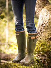 Load image into Gallery viewer, ARIAT Wellies - Womens Burford Boots - Olive Green
