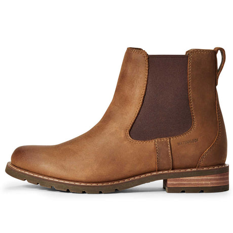 40% OFF - ARIAT Wexford H2O Waterproof Chelsea Boots - Womens - Weathered Brown - Size: UK 4.5 Ariat