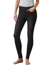 Load image into Gallery viewer, ARIAT Halo Denim Breeches – Womens Full Seat - Black Rinse
