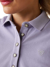 Load image into Gallery viewer, ARIAT Prix 2.0 Sleeveless Polo Shirt - Womens - Heirloom Lilac
