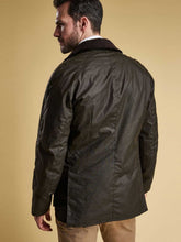 Load image into Gallery viewer, BARBOUR Wax Jacket - Mens Ashby 6oz Sylkoil Tailored Fit - Olive

