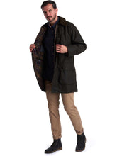 Load image into Gallery viewer, BARBOUR Wax Jacket - Mens Classic Beaufort 6oz - Olive
