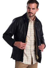 Load image into Gallery viewer, BARBOUR Wax Jacket – Mens Bedale - Navy
