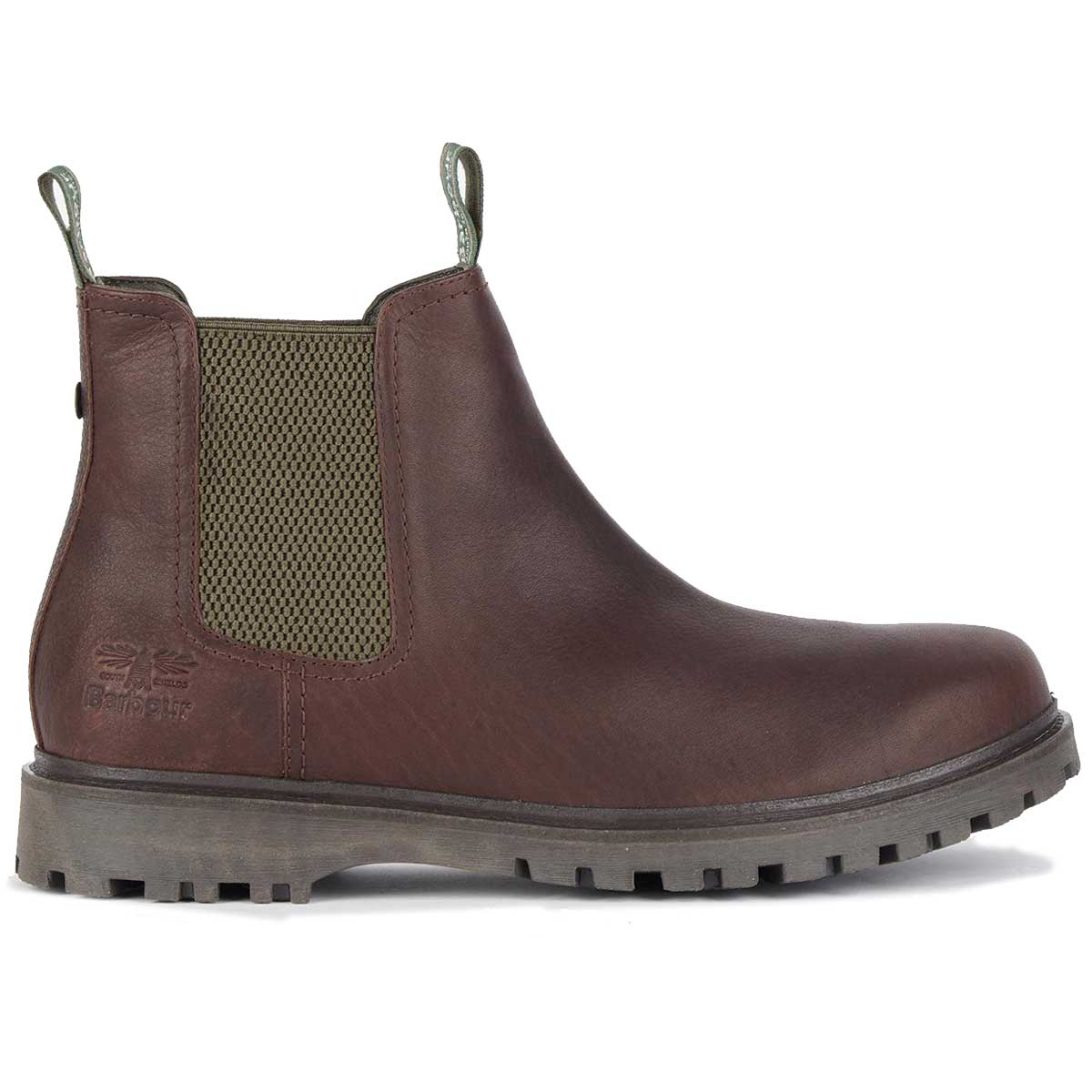 Brown chelsea discount boots mens barbour