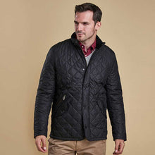 Load image into Gallery viewer, barbour-chelsea-sports-quilt-jacket-black-front-view
