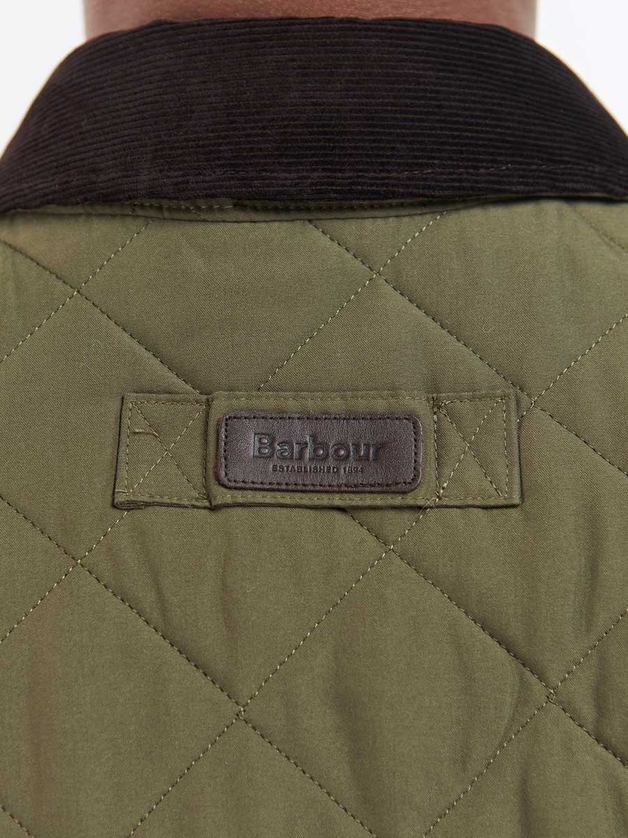 50% OFF BARBOUR Helmsley Quilted Jacket - Mens - Army Green - Size: 2XL