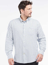 Load image into Gallery viewer, BARBOUR Hollow Check Shirt - Men&#39;s 100% Cotton - Sky
