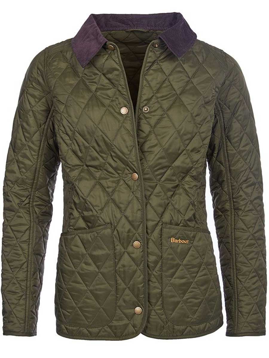 BARBOUR Jacket - Ladies Annandale Quilted - Olive
