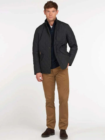 BARBOUR Chelsea Sportsquilt Jacket Mens Navy – A Farley