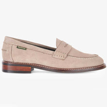 Load image into Gallery viewer, BARBOUR Ladies Blenheim Loafers - Stone Suede -
