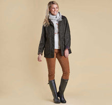 Load image into Gallery viewer, BARBOUR Classic Beadnell Wax Jacket - Womens - Olive
