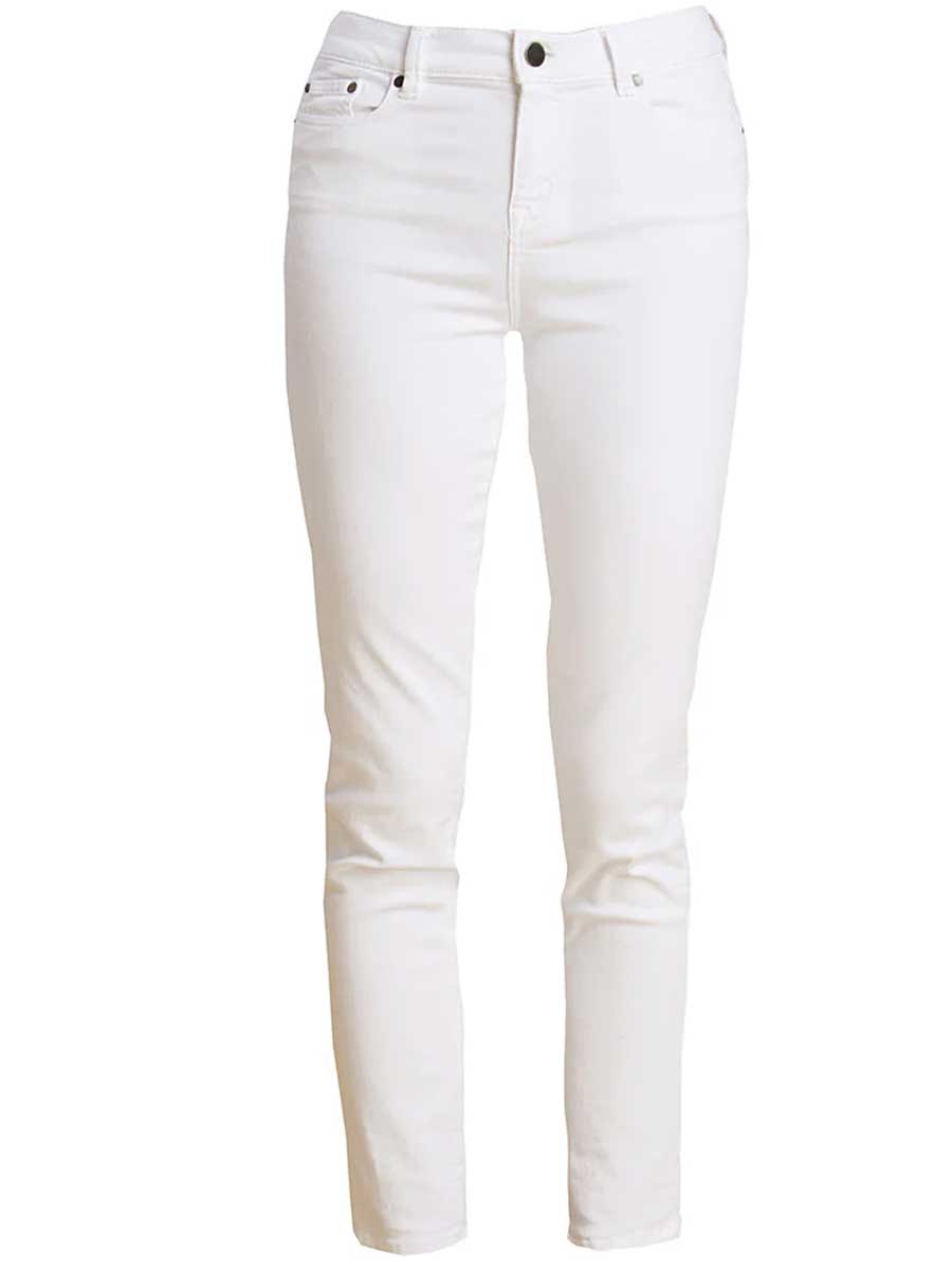 BARBOUR Ladies Essential Slim Fit Jeans - White