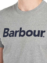 Load image into Gallery viewer, BARBOUR Logo T-Shirt - Mens Cotton Tee - Grey Marl

