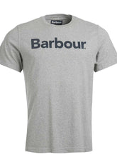 Load image into Gallery viewer, BARBOUR Logo T-Shirt - Mens Cotton Tee - Grey Marl
