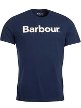 Load image into Gallery viewer, BARBOUR Logo T-Shirt - Mens Cotton Tee - New Navy
