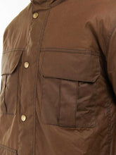 Load image into Gallery viewer, 50% OFF BARBOUR Malcolm Wax Jacket - Mens - Brown - Size: SMALL
