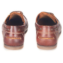 Load image into Gallery viewer, Barbour - Men&#39;s Capstan Boat Shoes - Mahogany
