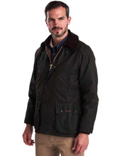 Load image into Gallery viewer, BARBOUR Wax Jacket - Mens Classic Bedale - Olive
