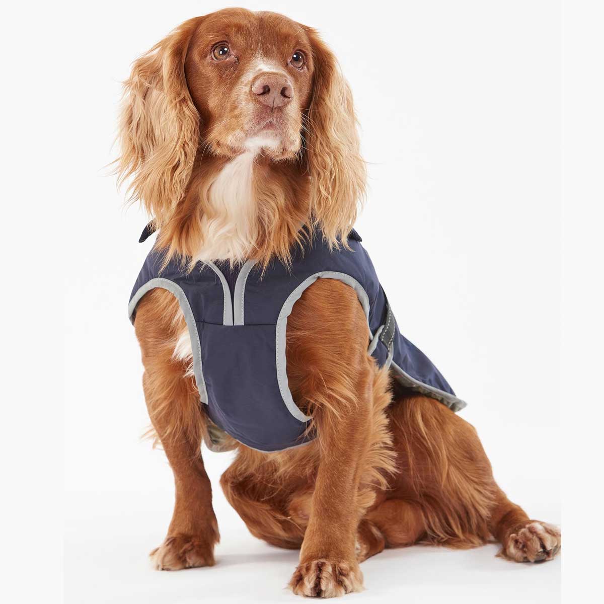 BARBOUR Monmouth Waterproof Dog Coat - Indigo