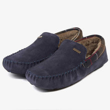Load image into Gallery viewer, 20% OFF BARBOUR Monty Slippers - Mens Moccasin - Navy

