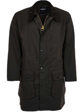 Load image into Gallery viewer, BARBOUR Wax Jacket - Mens Northumbria Classic 8oz Sylkoil - Olive
