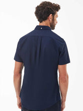 Load image into Gallery viewer, BARBOUR Oxtown Short Sleeve Tailored Shirt - Mens - Navy
