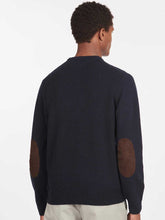 Load image into Gallery viewer, BARBOUR Patch Lambswool Crew Neck Pullover - Mens - Navy Barbour
