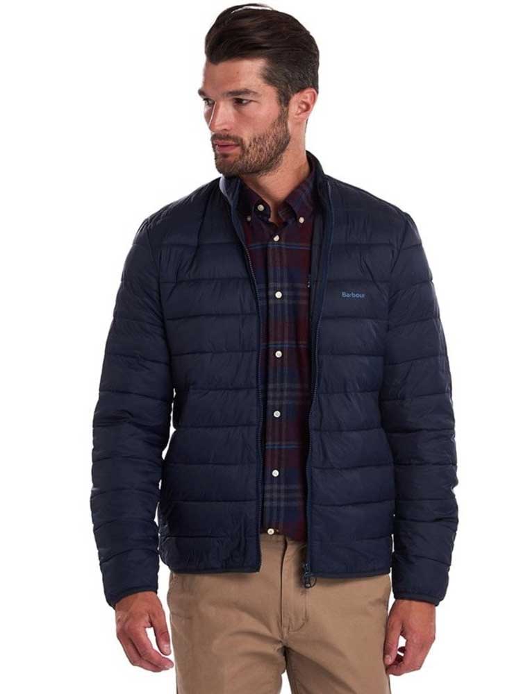 BARBOUR Penton Quilted Jacket - Mens - Navy 