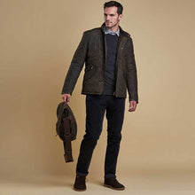 Load image into Gallery viewer, barbour-powell-quilted-jacket-olive-full-outfit
