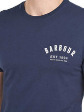 Load image into Gallery viewer, BARBOUR Preppy Logo T-Shirt - Mens Cotton Tee - New Navy

