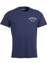 Load image into Gallery viewer, BARBOUR Preppy Logo T-Shirt - Mens Cotton Tee - New Navy
