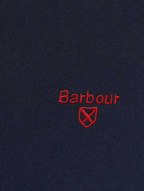 BARBOUR Sports T-Shirt - Mens Cotton Tee - Navy