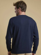 Load image into Gallery viewer, BARBOUR Sweater - Mens Prep Logo Crew Neck - Navy
